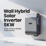 Wall hybrid solar Inverter 5KW linkedin post
