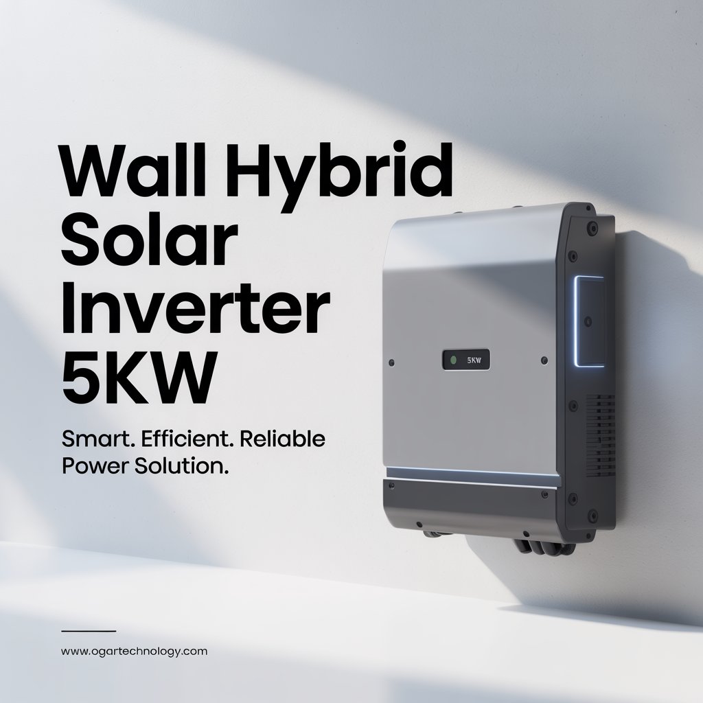 Wall hybrid solar Inverter 5KW linkedin post